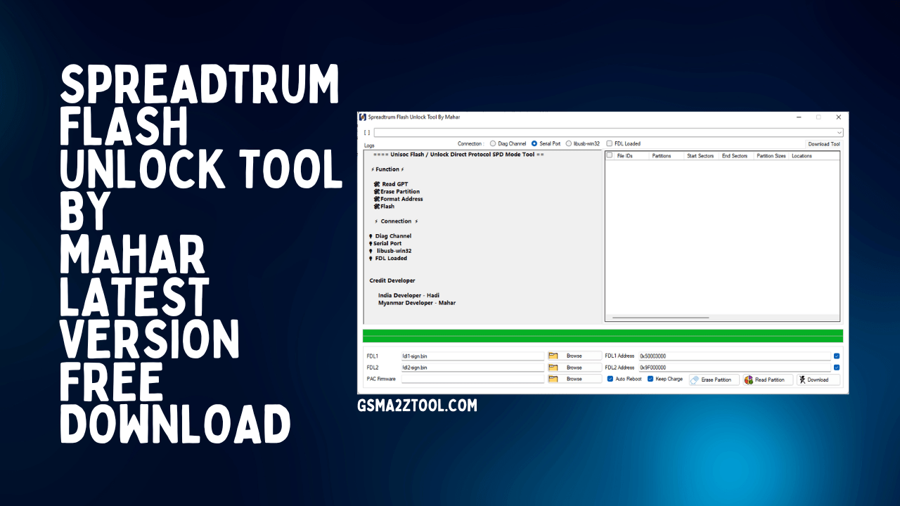 Spreadtrum flash unlock tool unisoc flash / unlock direct protocol spd mode tool