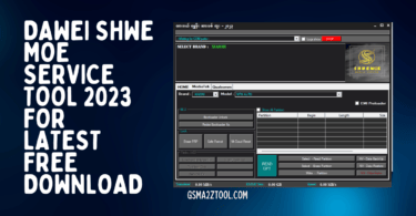 Dawei shwe moe service tool
