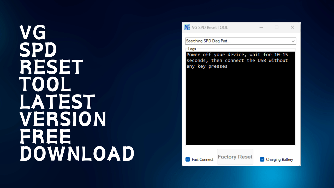 Vg spd reset tool unlock and reset tool