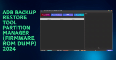 Adb partition- full rom backup restore tool for windows