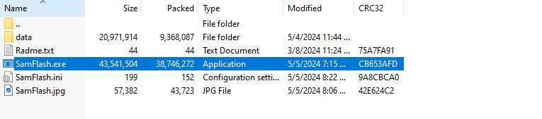 Samflash tool v4. 1 a powerful tool for flashing samsung devices Samflash tool v3. 9 a powerful tool for flashing samsung devices