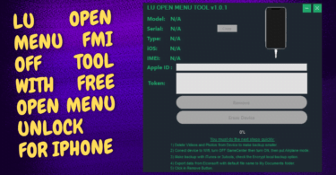 Lu open menu fmi off tool with free open menu unlock for iphone