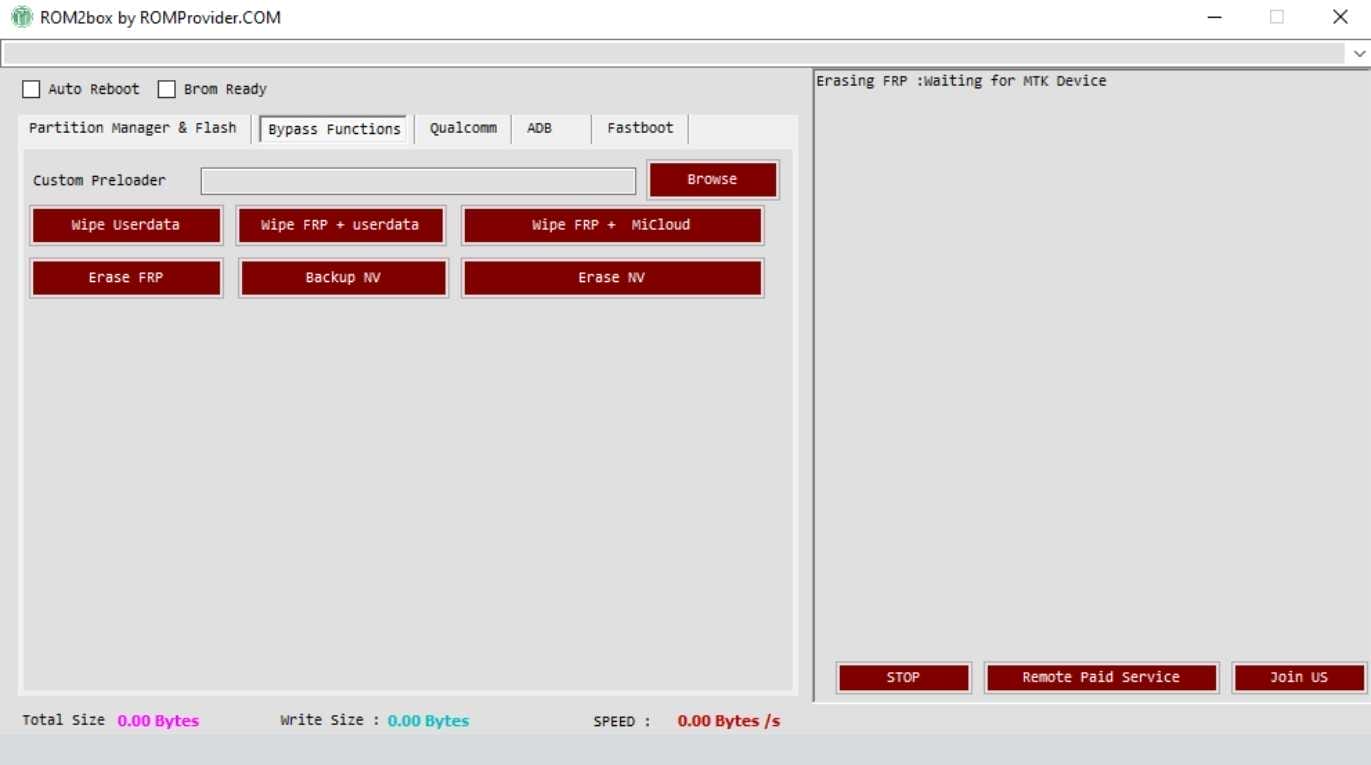 Rom2box v3. 7 the smartphone repair tool latest version