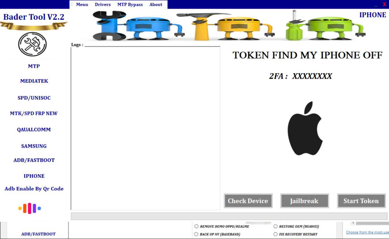 Bader tool v2. 6 powerful frp bypass and android repair Bader tool v2. 2