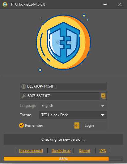 Tft unlock tools 2024 4. 5. 0. 0 latest version free download [windows]