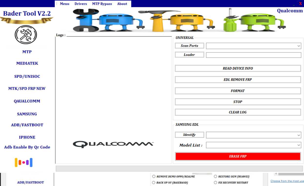 Bader tool v2. 6 powerful frp bypass and android repair Bader tool v2. 2 free