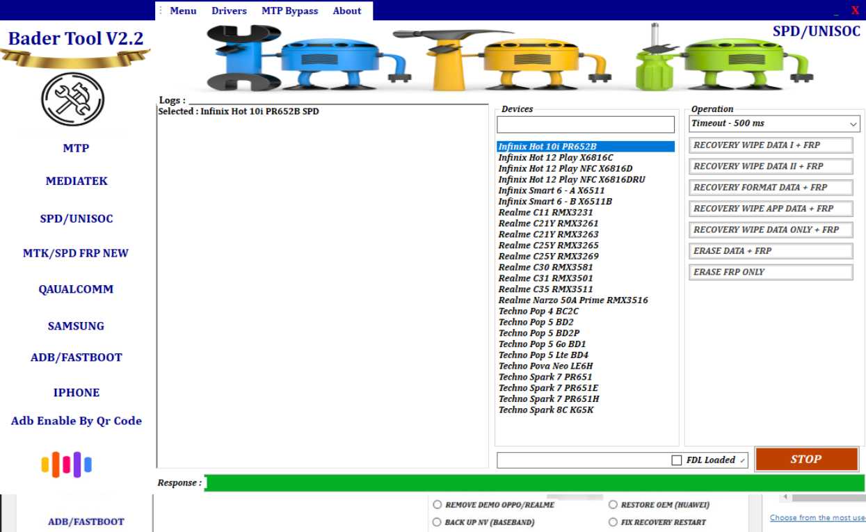 Bader tool v2. 6 powerful frp bypass and android repair Bader tool