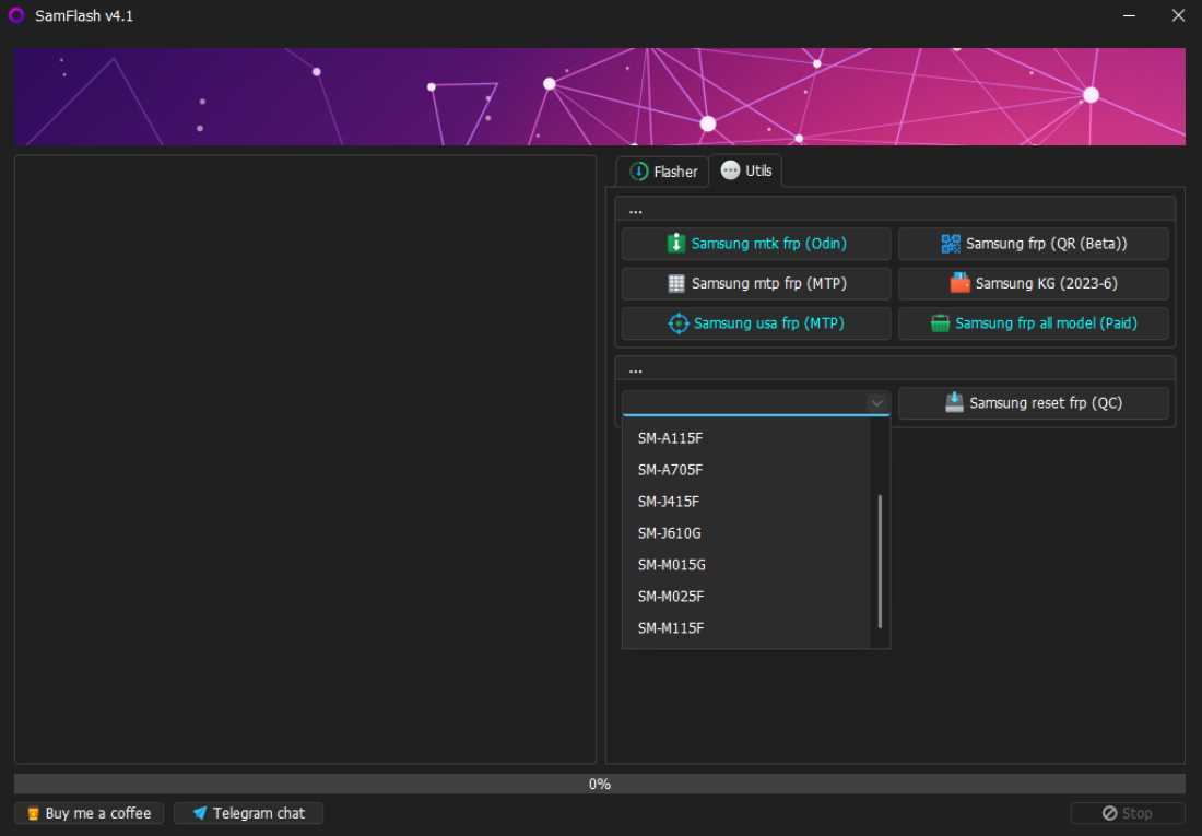 Samflash tool v4. 1 a powerful tool for flashing samsung devices Samflash tool v4. 1 a powerful tool for flashing samsung devices