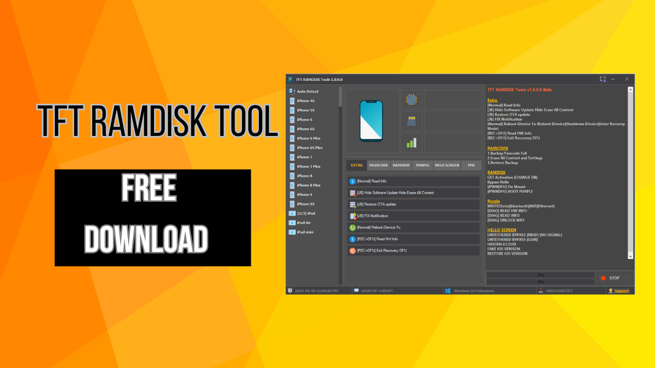 Tft ramdisk tool v1. 0. 0. 0 free download