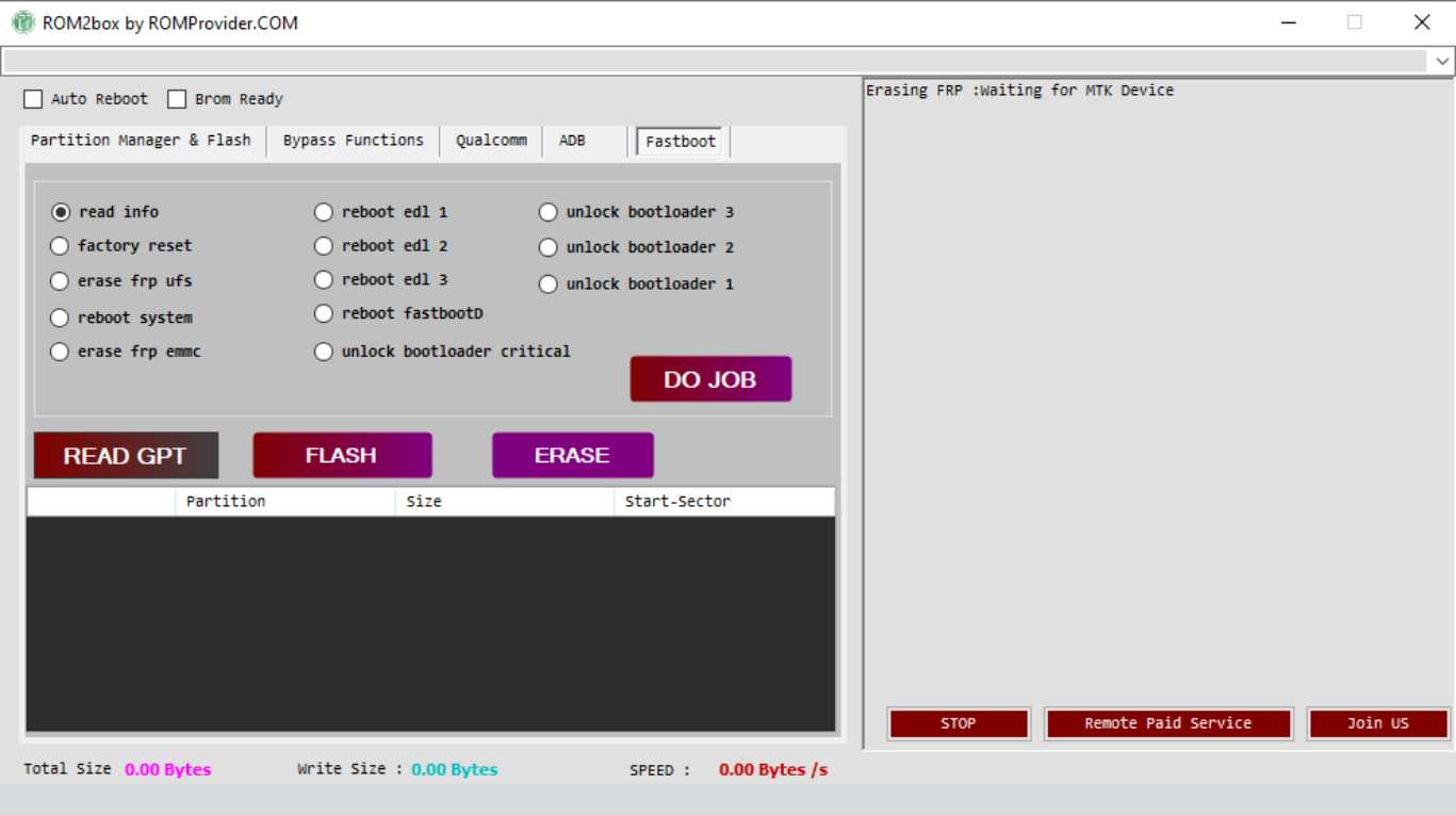 Rom2box v3. 7: the smartphone repair tool latest version