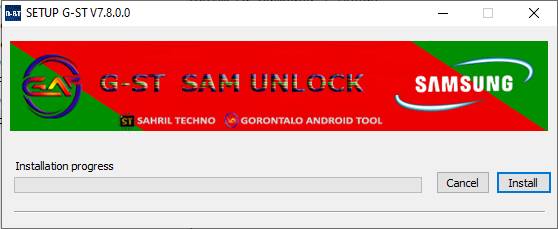 G-st samunlock tool v7. 8 free samsung frp tool G-st samunlock tool v7. 8