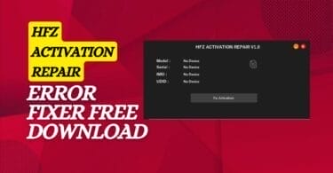Hfz activation repairv1 error fixer free download