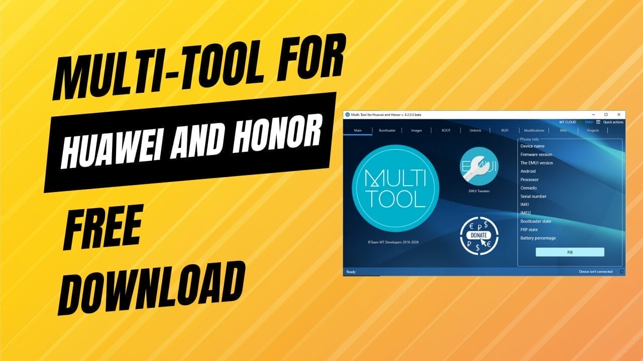 Multi-tool for huawei and honor