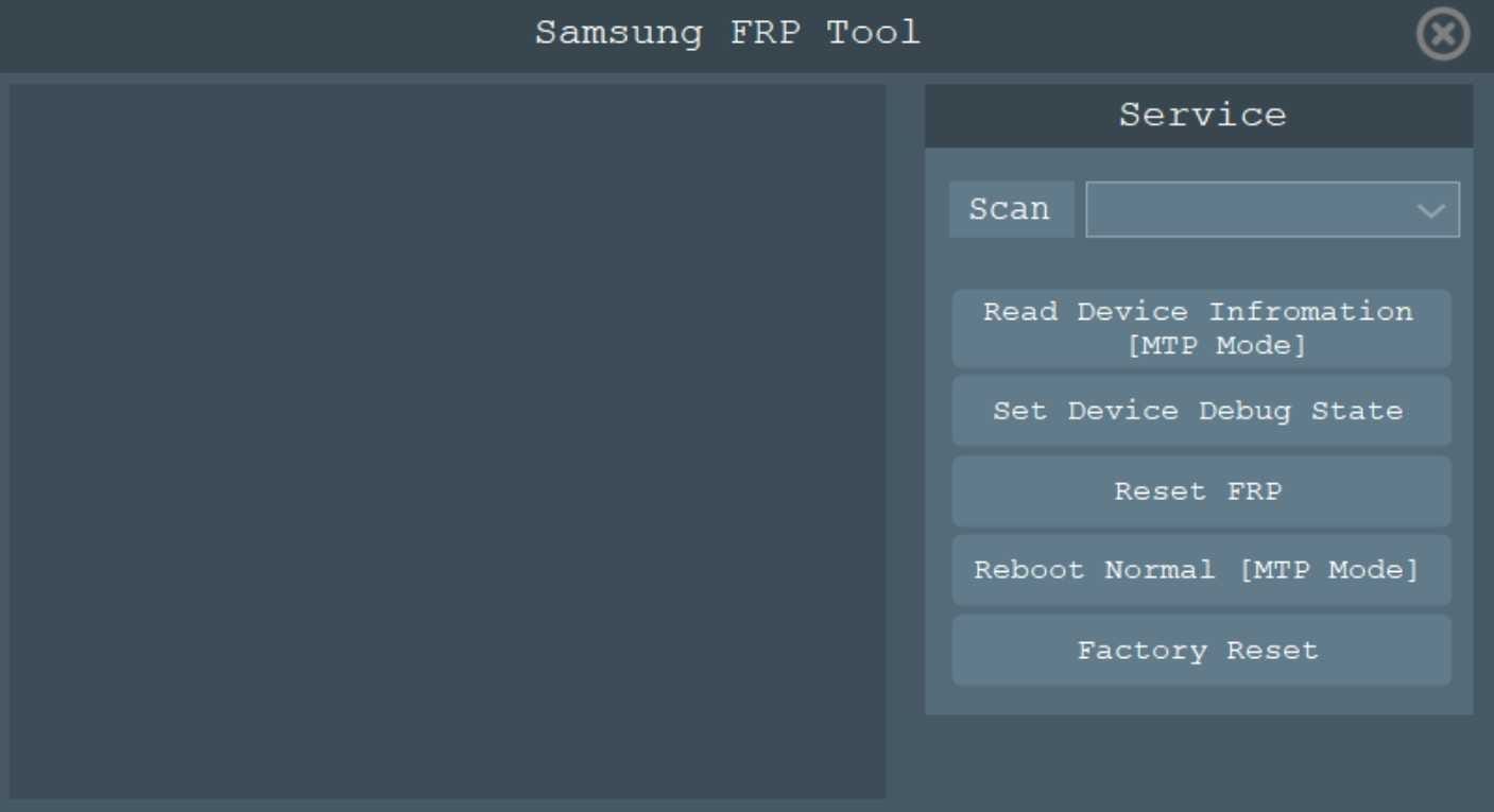 Samsung frp tool mtp mode free download