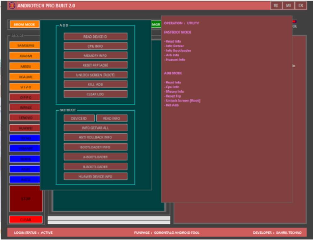 Androtech pro built tool