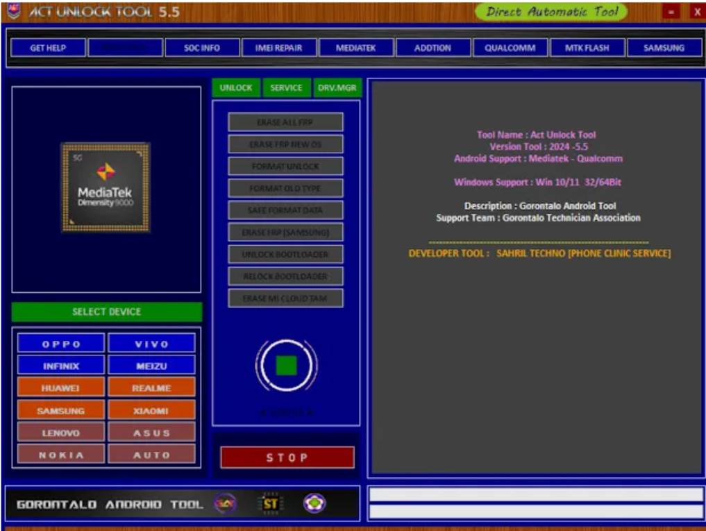 Act unlock tool Act unlock tool v5. 5 latest version free download