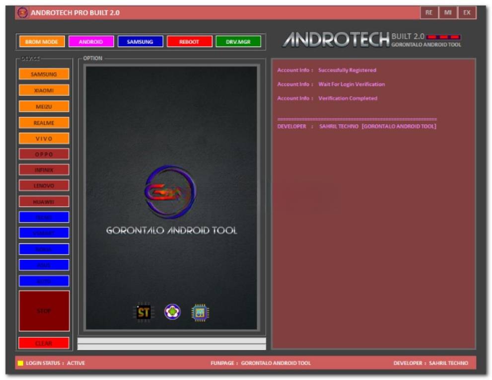 Androtech pro built tool