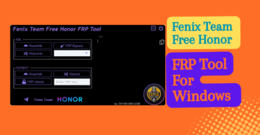 Fenix team free honor frp tool for windows