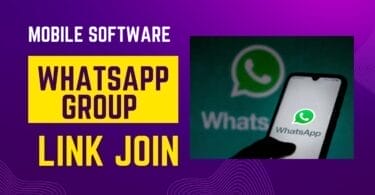 Mobile software whatsapp group link join 2024