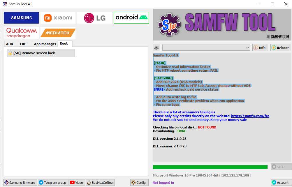 Samfw frp tool 4. 9 samsung frp bypass tool Samfw frp tool