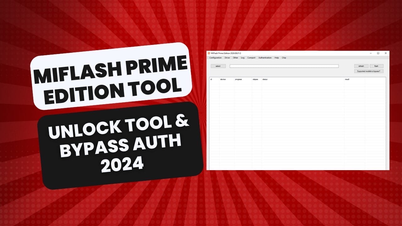 Miflash prime edition tool