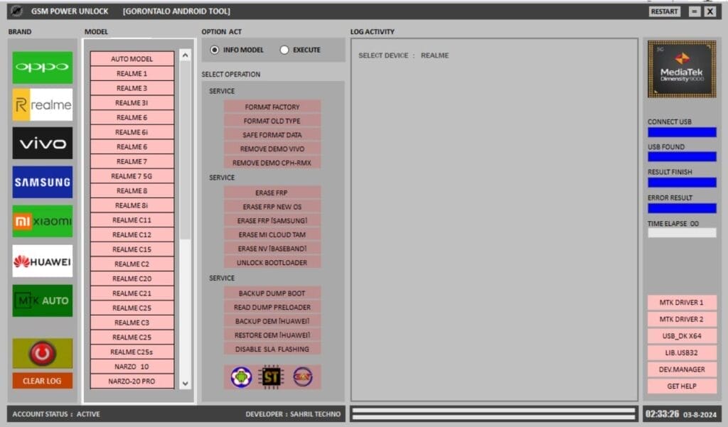 Gsm power unlock tool v2. 0 unlock bootloader,erase frp (samsung) Gsm power unlock tool unlock bootloader,erase frp (samsung)