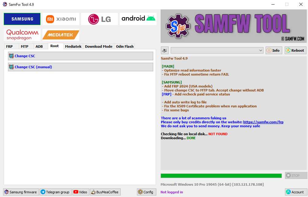 Samfw frp tool