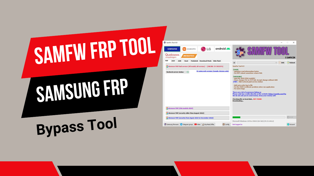 Samfw frp tool 4. 9 Samfw frp tool