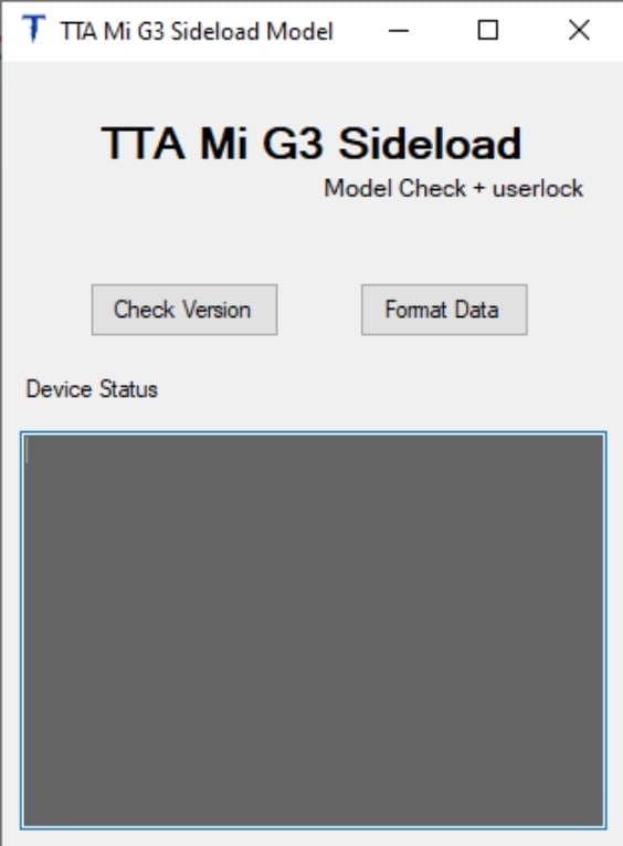 Tta mi g3 sideload tool Tta mi g3 sideload tool