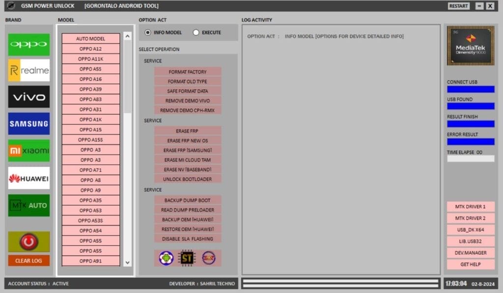 Gsm power unlock tool v2. 0 unlock bootloader,erase frp (samsung) Gsm power unlock tool unlock bootloader,erase frp (samsung)