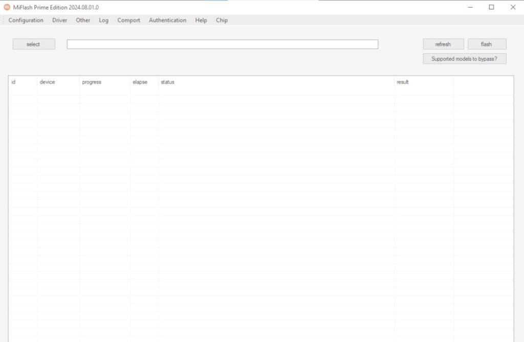 Miflash prime edition tool Miflash prime edition tool