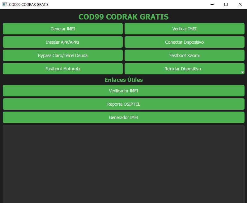 Cod99 codrak gratis tool