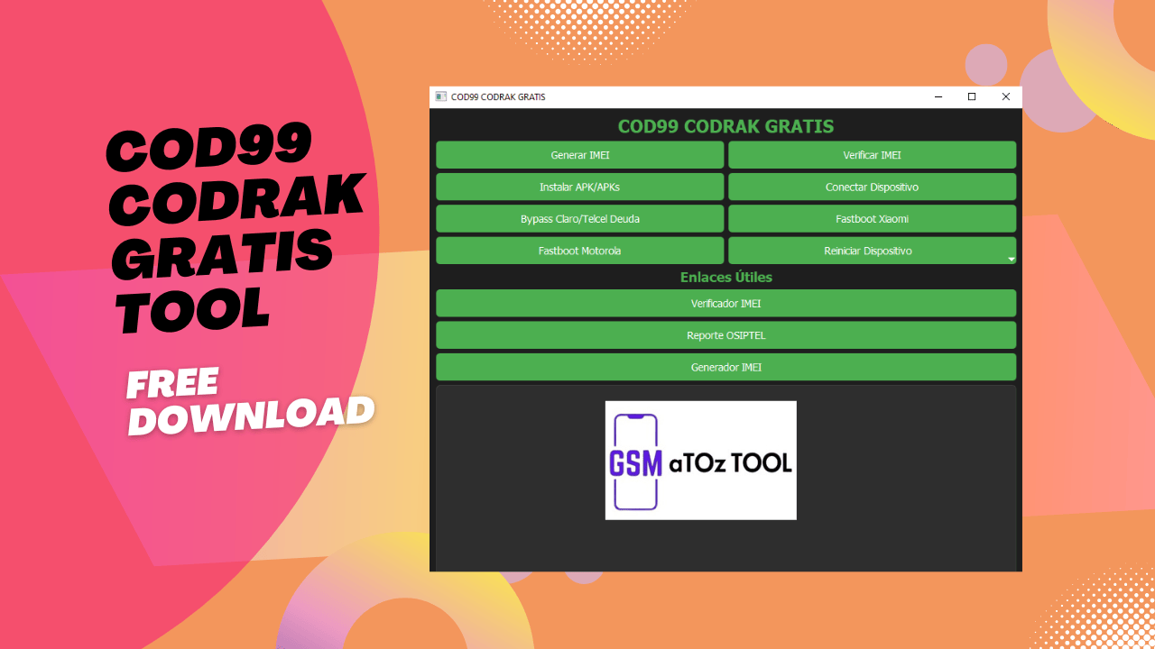 Cod99 codrak gratis tool free download