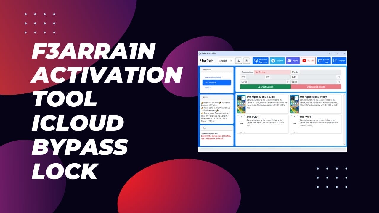 F3arra1n activation tool icloud bypass lock F3arra1n activation tool