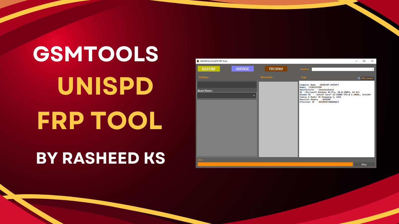 Gsmtools unispd frp tool by rasheed ks