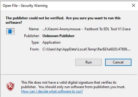 Xiaomi anonymouse - fastboot to edl tool v 1. 0 Xiaomi anonymouse - fastboot to edl tool v 1. 0
