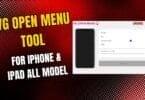 Vg Open Menu Tool For Iphone & Ipad All Model