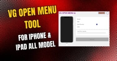 Vg open menu tool for iphone & ipad all model