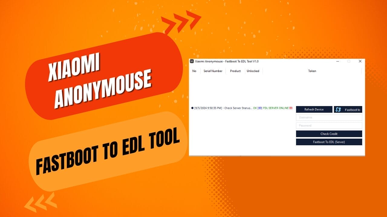 Xiaomi anonymouse - fastboot to edl tool v 1. 0