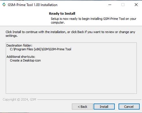 Gsm prime tool