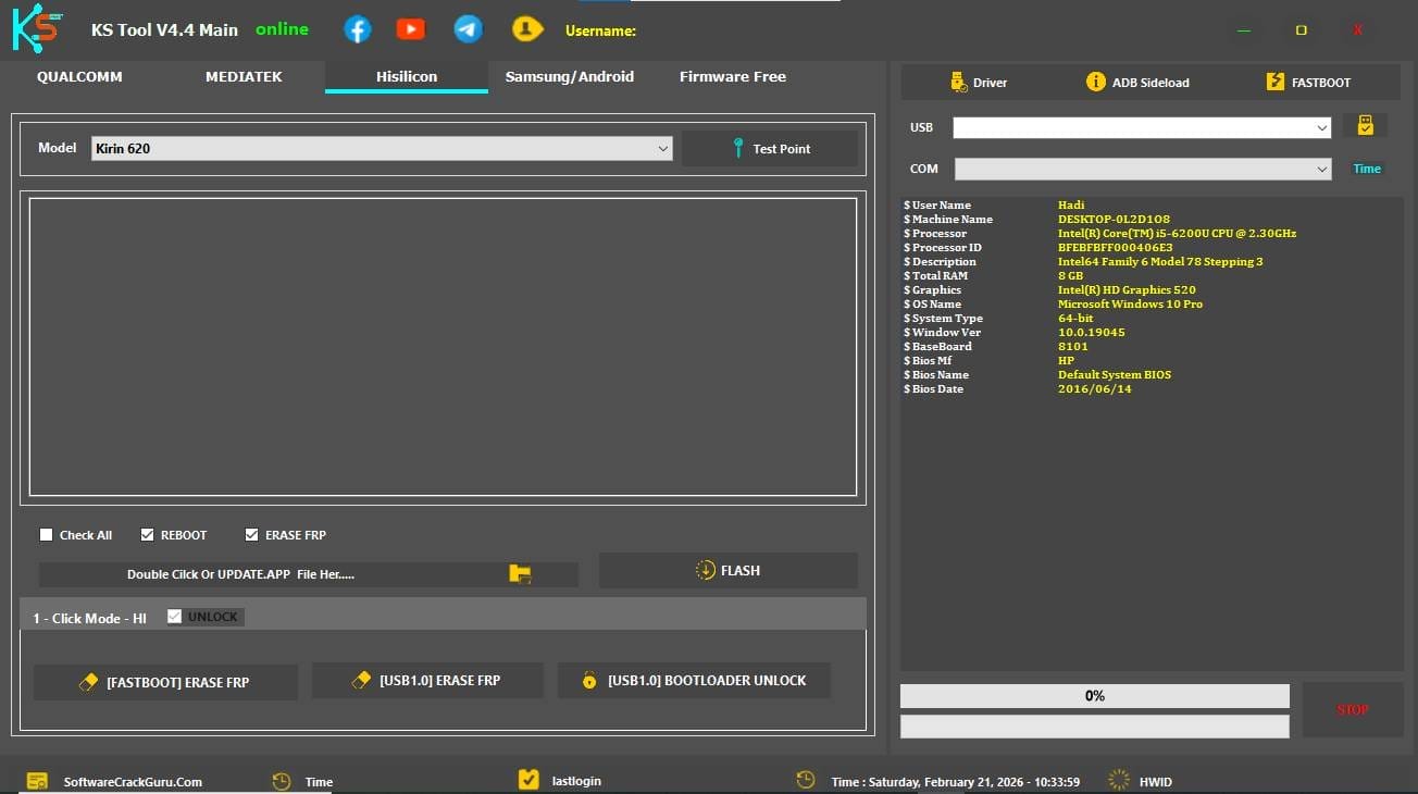 Ks tool v4. 4 qualcomm & fastboot support Ks tool