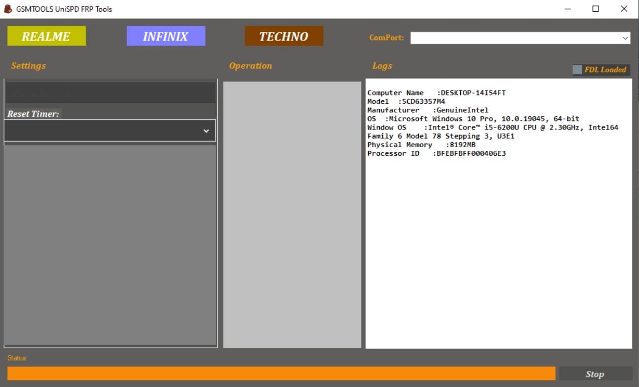 Gsmtools unispd frp tool by rasheed k Gsmtools unispd frp tool