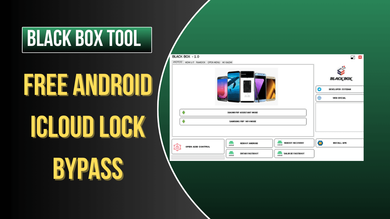 Black box tool v1. 0 free android icloud lock bypass