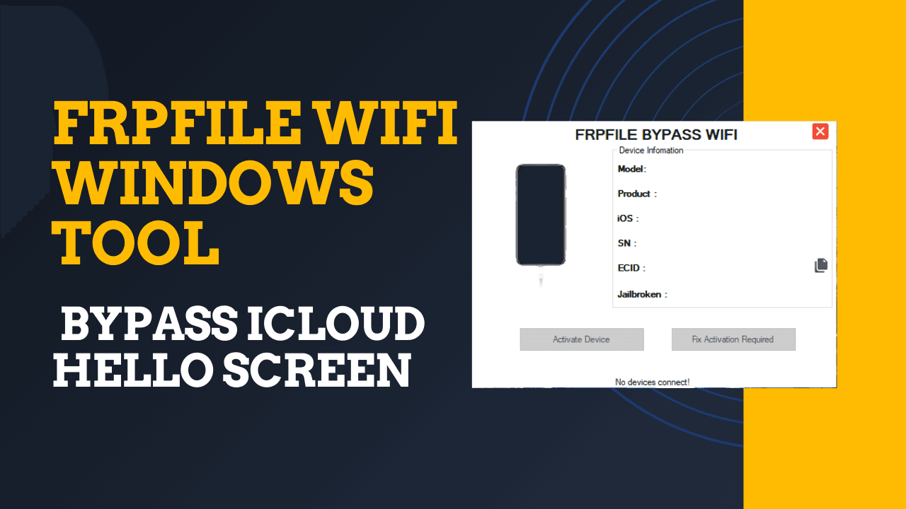 Frpfile wifi windows tool bypass icloud hello screen Frpfile wifi windows tool