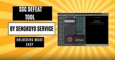 Ssc defeat tool by sengkoyo service unlocking made easy