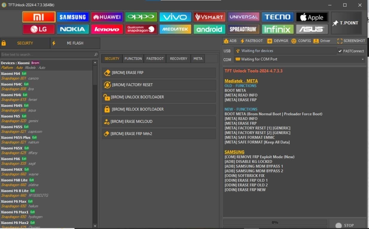 Tft unlock tools-2024-4. 7. 3. 3 Tft unlock tool