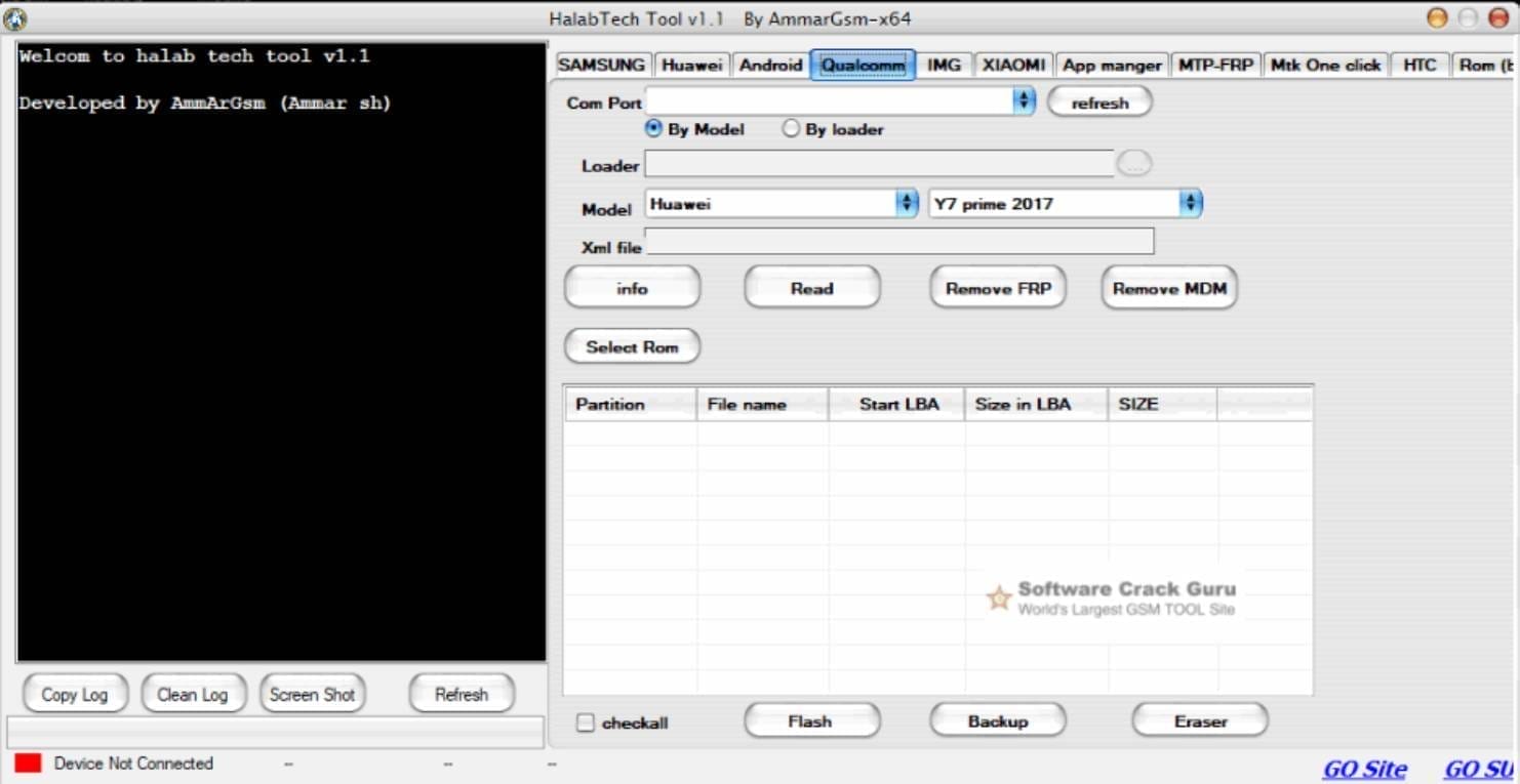 Halabtech tool v1. 1. 6 all huawei/samsung frp/flash/unlock tool Halabtech tool v1. 1. 6