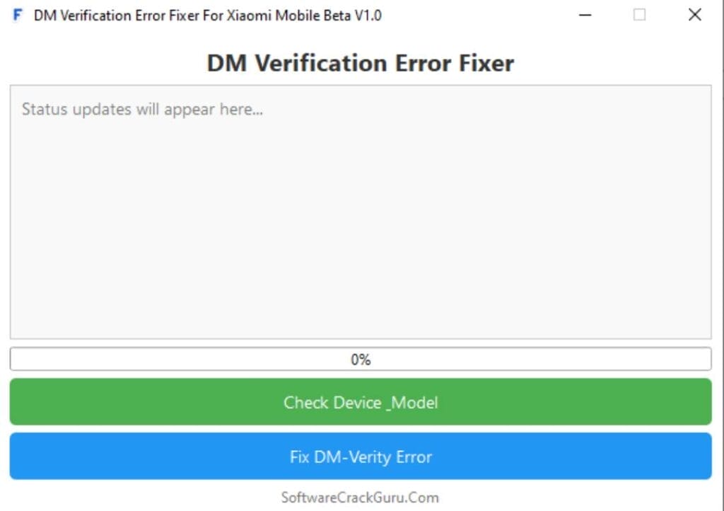 Dm Verification Error Fixer Tool 