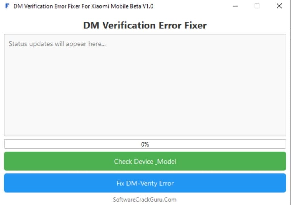 Dm verification error fixer tool Dm verification error fixer tool