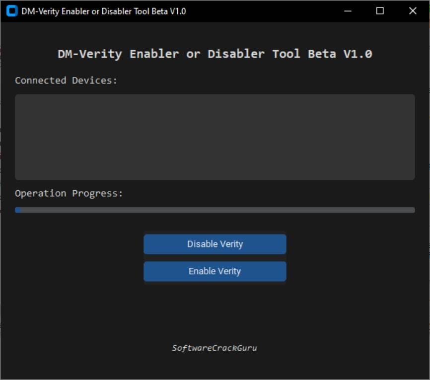 Dm-verity enabler or disabler tool Dm-verity enabler or disabler tool